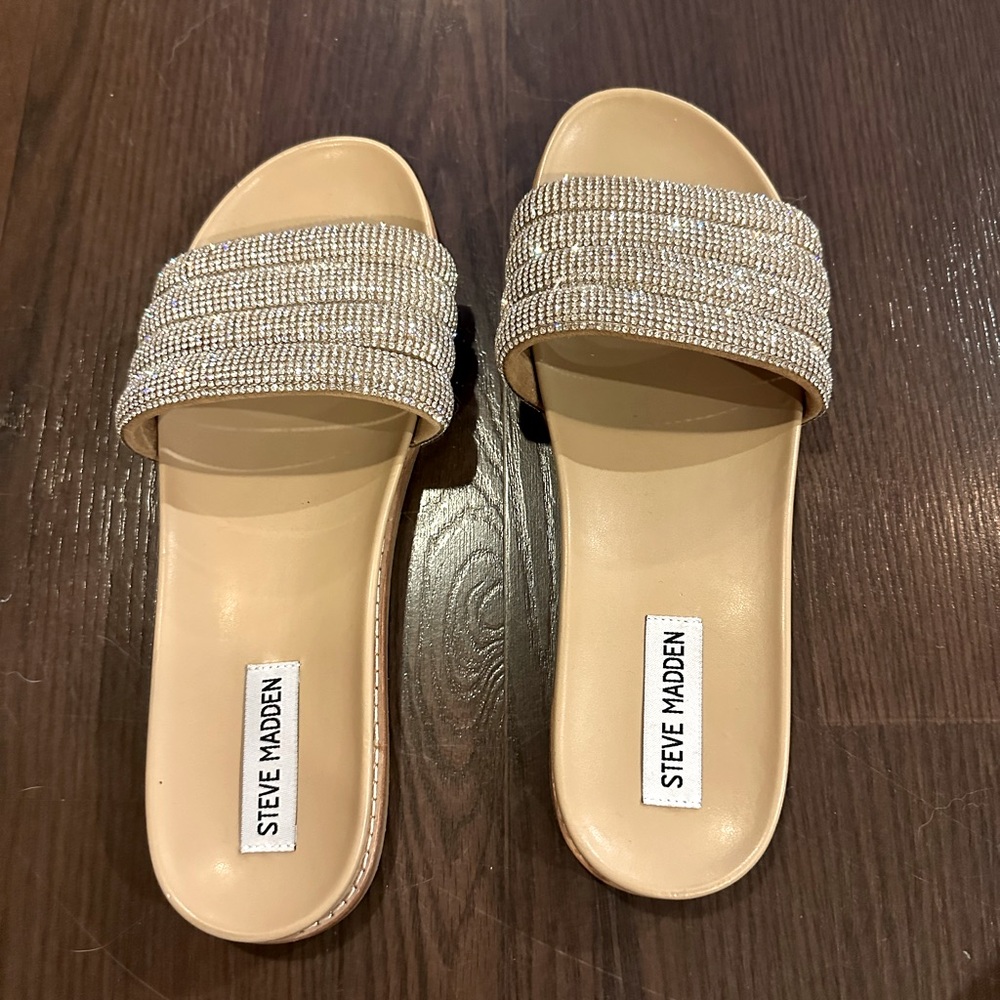 Steve Madden Rhinestone Sandals